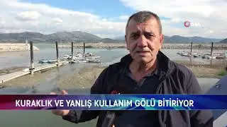 Eğirdır Lake is drying up