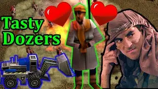 Dozer Hunting With Hijackers | Dancing Units | 3 Army's | No commentary | C&C Generals Zero Hour