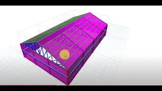 Warehouse Steel Structure Design Tutorial using ETABS 18