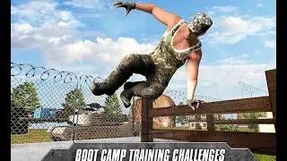 US ARMY Game ★ Training School Game : Obstacle Course Race Game ★Army Android Games★