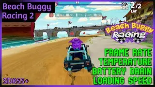 Beach Buggy Racing 2: Full Performance Test (Frame Rate, SD855+, ROG II)