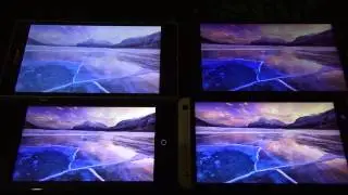 Meizu MX2  Экран  Сравнение  #2