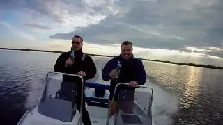 Лодка Cobra 1650 с двигателем evinrude 60 обкатка