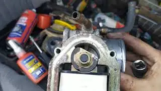 Моргает Check Engine и не отзывается на педаль газа Carisma GDI 4g93 (отклеился магнит) ошибка p1221