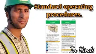 SOP | standard operating procedures | What is sop? | HSE Vlogs |