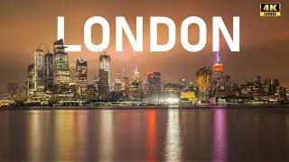London, England 🇬🇧 - by drone [4K] HDR UltraHD- 60 FPS 2022