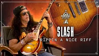 Slash Rips a Nice Riff