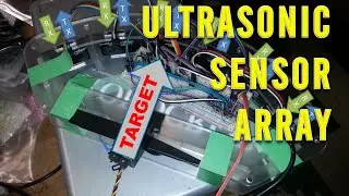 How to Construct an Ultrasonic HC-SR04 Array for Tracking - Arduino ESP32 STM32