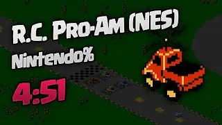 R.C. Pro-Am (NES) speedrun - Nintendo% - 4:51