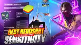 Best Headshot Sensitivity Setting After Ob52 Update | X&Y Free Fire PC | Bluestacks 5 | Msi 5 | 2026