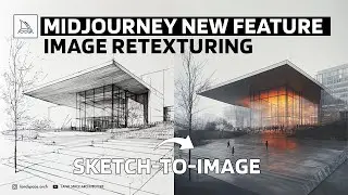 Midjourney has finally introduced its sketch-to-image feature! 