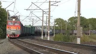 Приветливые экипажи ВЛ80С-1145 и ВЛ80С-754 + ВЛ80С-1732