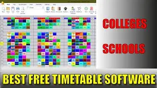 BEST TIMETABLE GENERATING SOFTWARE FOR SCHOOLS AND COLLEGES-2021