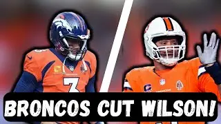 BREAKING NEWS: Denver Broncos RELEASE QB Russell Wilson!!