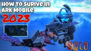 Ark Mobile PvP - How to survive in ark Mobile 2023 || Raiding Hacker || (The End)