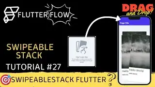 SwipeAble Stack |SwipeImages |SwipeImage in every direction |Flutter |Flutterflow 