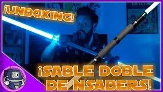 Unboxing de The Twins - Sable Láser Doble de NSABERS