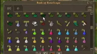 My RuneScape Bank Video