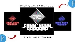 How to make New high quality HD logo design in Pixellab 2020 || Pixellab Tutorial