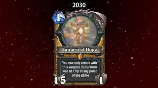 Hearthstone Cards in 2030 be Like...
