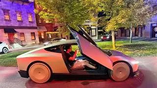 NEW Tesla CyberCab is HERE! - First Look + Full Ride in Robotaxi