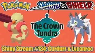 SHINY GURDURR & LYCANROC!!! Shiny Dynamax Adventure Stream 59 | Pokémon Sword and Shield