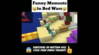 Funny Moments Bed wars Blockman Go #shorts