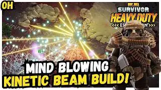 This Kinetic Beam Build Will BLOW YOUR MIND! Deep Rock Galactic Survivors!