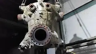 Capital Overhauling of 250 MW Steam Turbine Part-11 / HP Module Turn Vertical