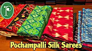 Pothys Oppanakara Street Coimbatore ன் ✨ New Pochampalli Silk Sarees Online Available 👍