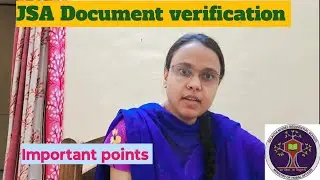 JSA Document verification 🔥, EMRS JSA DV, Important points, emrs JSA Document verification