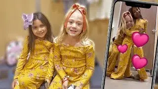 EVERLEIGH AND AVA STYLE EACH OTHER FOR TIK TOK VIDEOS!!