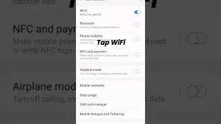 How to connect wifi with QR code without password