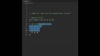 What Are Multidimensional Arrays? | 