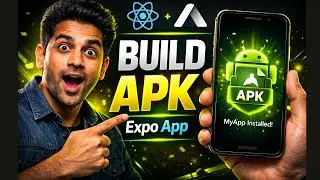 Create APK File in React Native Expo 🔥 | Expo Build APK Tutorial in Hindi | Step-by-Step