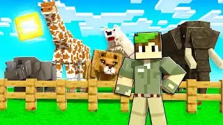 STARTING MY OWN ZOO in Minecraft!