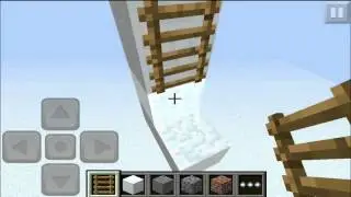 Lets Build a winter parkour map! - Minecraft pocket Edition