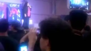 CAF 2014 Hermosillo Laura Torres, voces de Goku, Gohan, Goten, Tommy, Shin chan, y más parte 1
