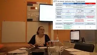 Видеообучение ДТП по вине 3 х лиц