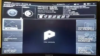 How To Change CSM To UEFI/UEFI To CSM - MSI Click BIOS 5