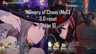 The Herta E0S0 & Boothill E0S1 - New MoC 3.0 reset Stage 10 | Honkai Star Rail