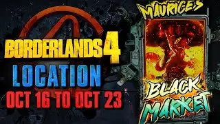 🚨ACTUAL LOCATION!🚨Black Market Vending Machine Location!! (October 16, 2025) - Borderlands 4