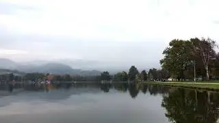 Zeitraffer Stubenbergsee Panorama im Herbst mit DJI Osmo Mobile und iPhone Smartphone 
