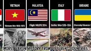 HARI TERBURUK DALAM SEJARAH DARI BERBAGAI NEGARA