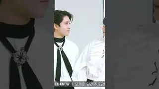 not Leeknow clenching his teeth while doing aegyo 🤣