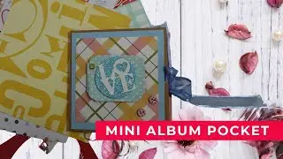COMO Fazer um MINI ÁLBUM POCKET  Simples e Encantador | SCRAPBOOK PARA INICIANTES