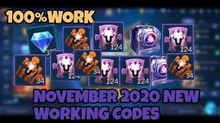 Mobile Legends Redeemed Codes November2020 redeemed codes
