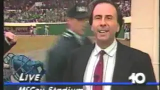 Umpire Calls Delay of Game on Local Broadcaster