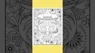 ☠️ Mandalas para el Dia de los Muertos para Imprimir | 2 de noviembre| Actividades Día de Muertos