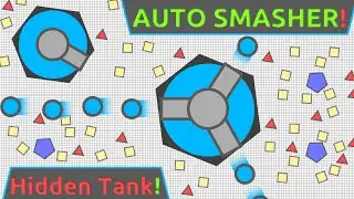 HIDDEN AUTO SMASHER UPDATE!!! -Diep.io New Secret Auto Smasher Tested!! How to get it!